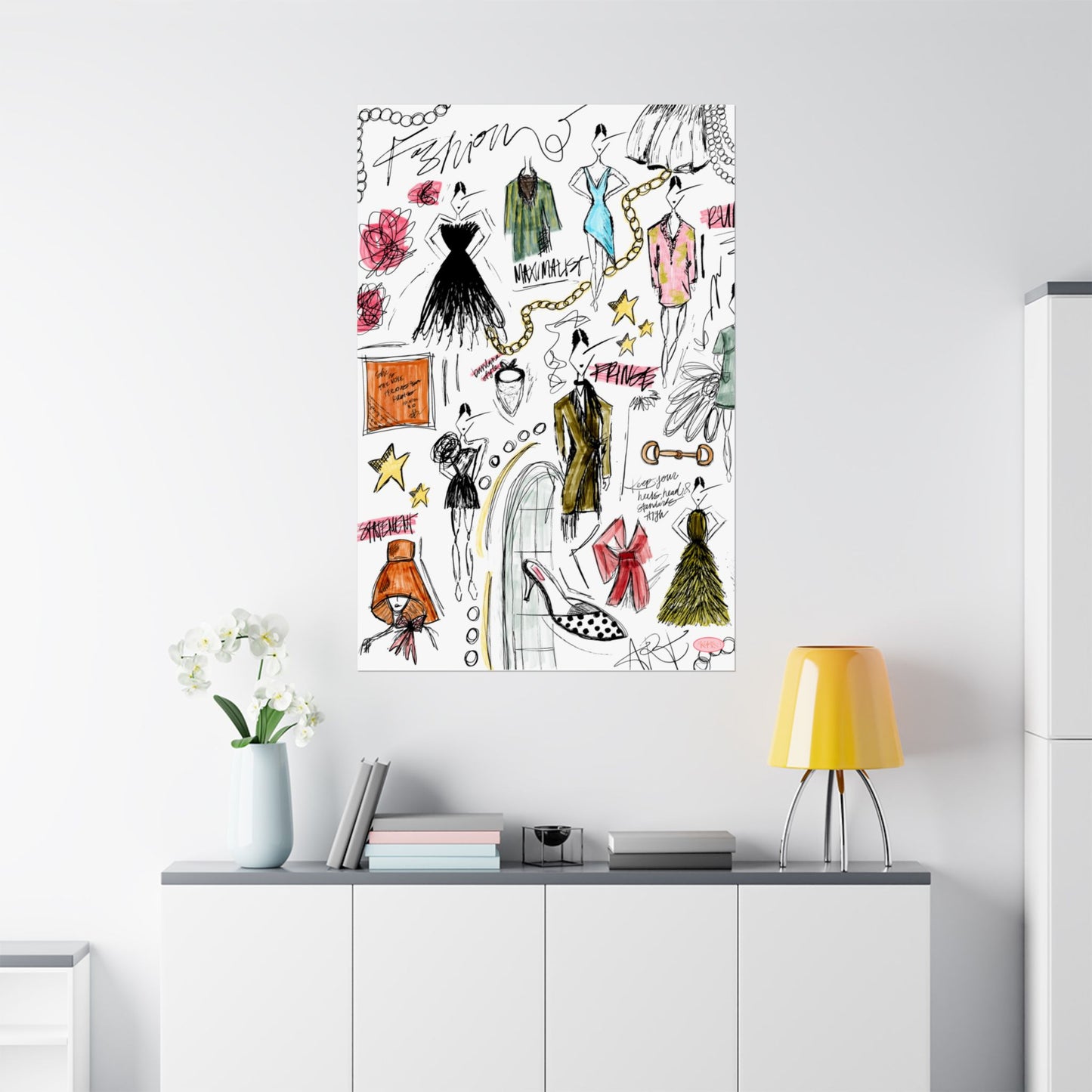 Fashion Sketch Print