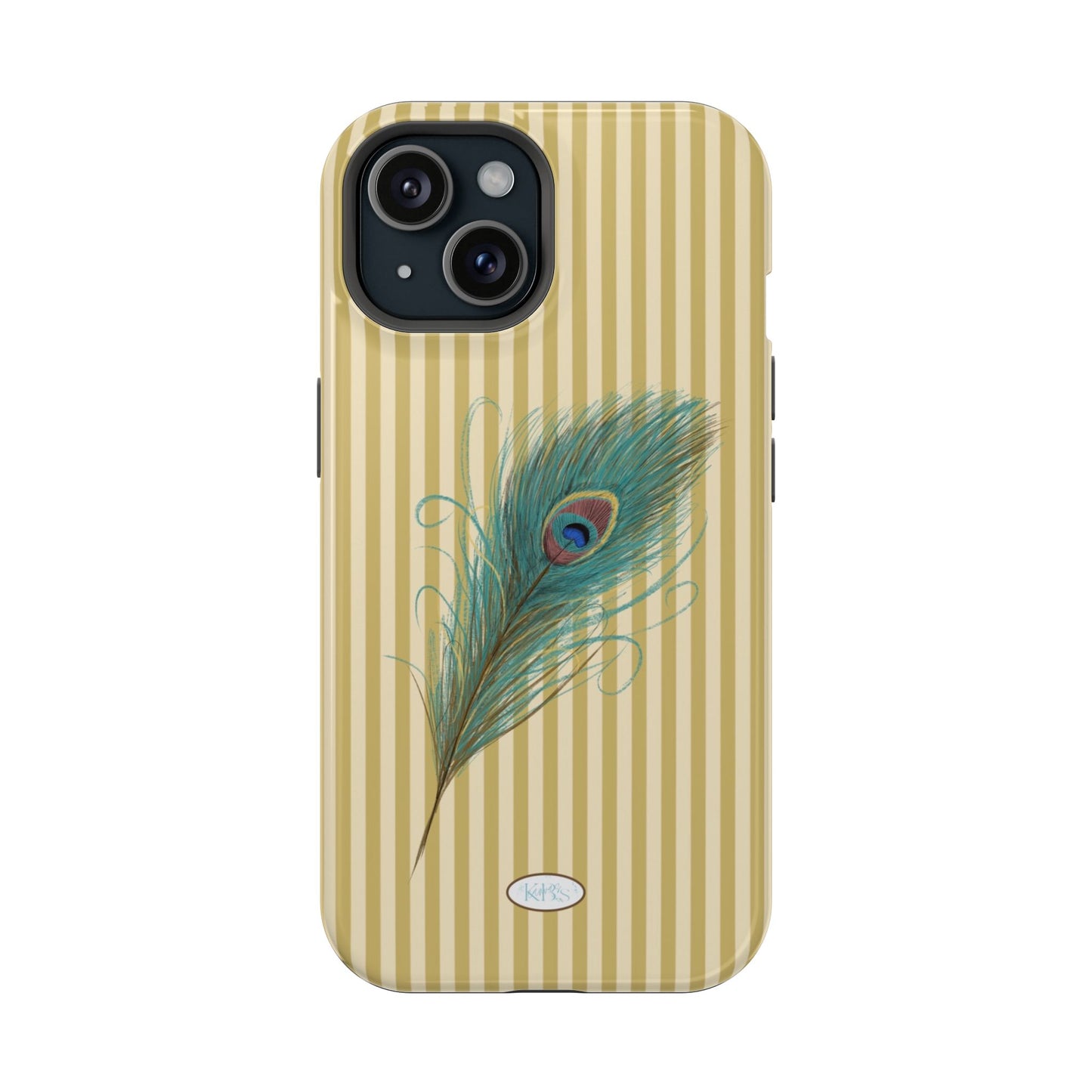 Peacock Feather Mag Safe Case