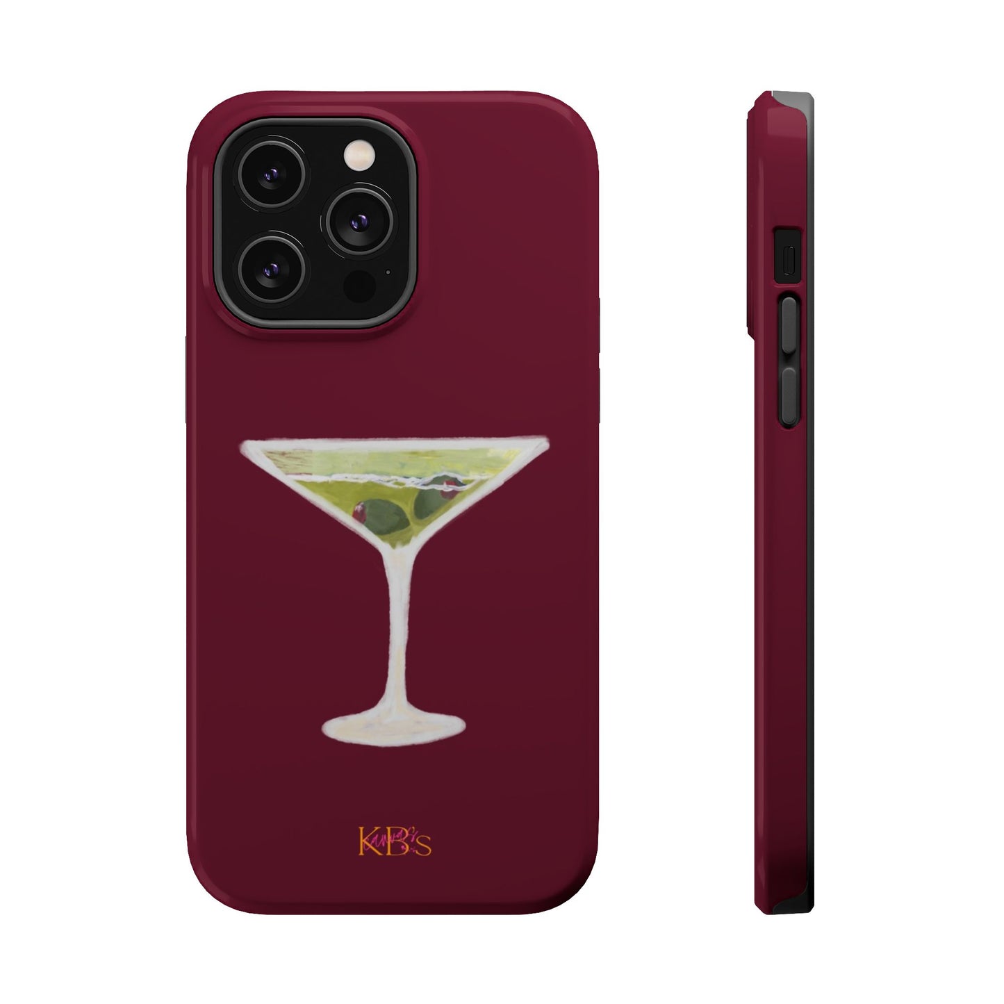 Maroon Martini Mag Safe Case