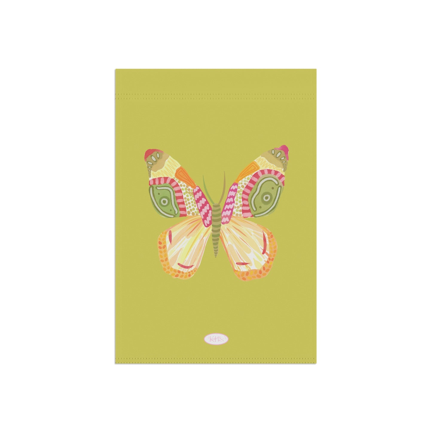 Flutter Garden Flag - Green
