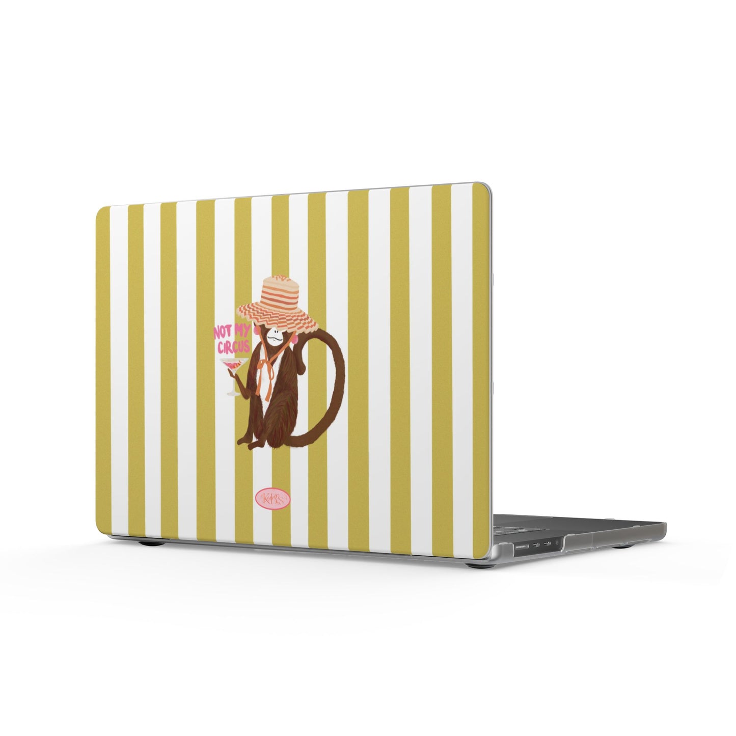Not My Circus MacBook Case - Stripe