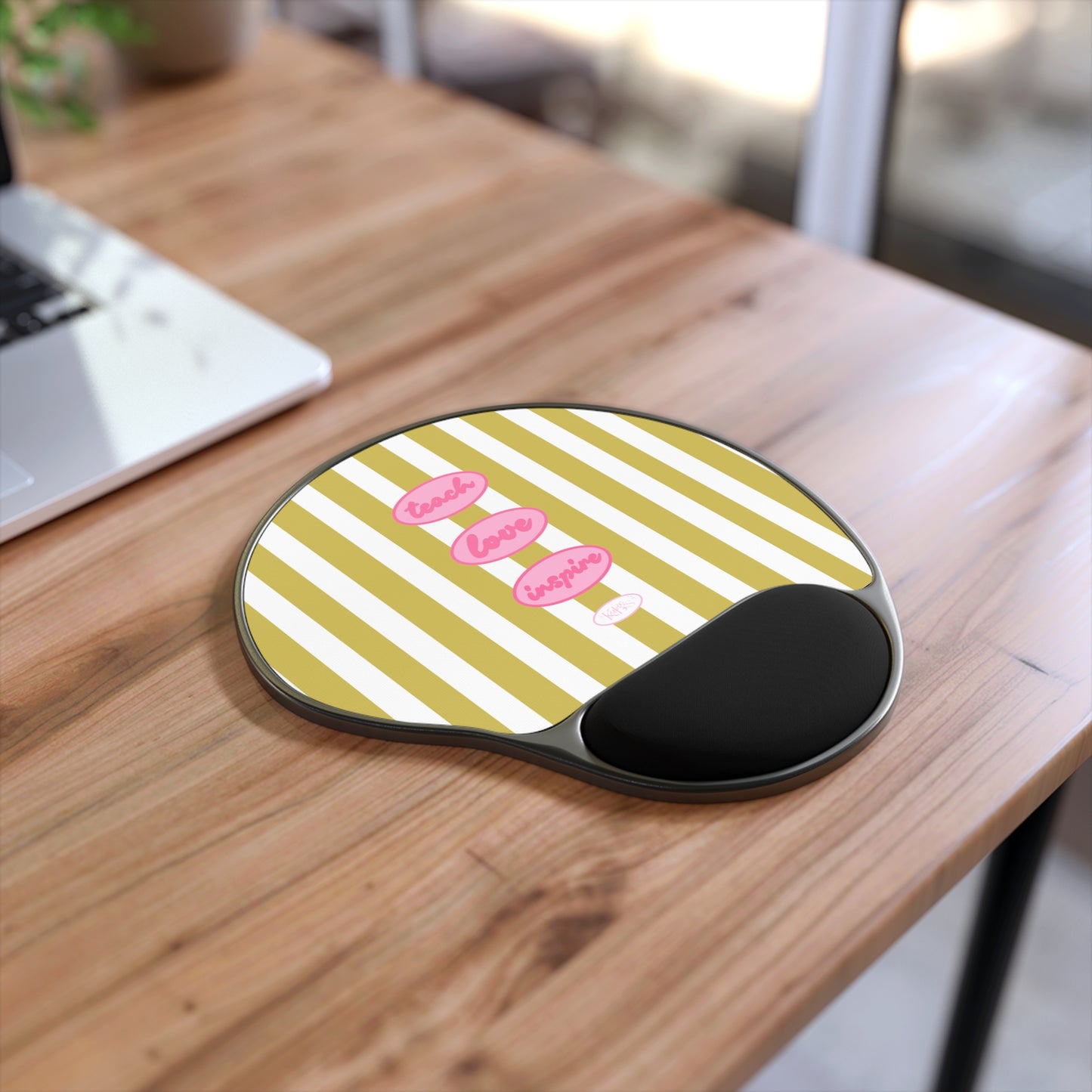 Teach Love Inspire Memory Foam Mouse Pad