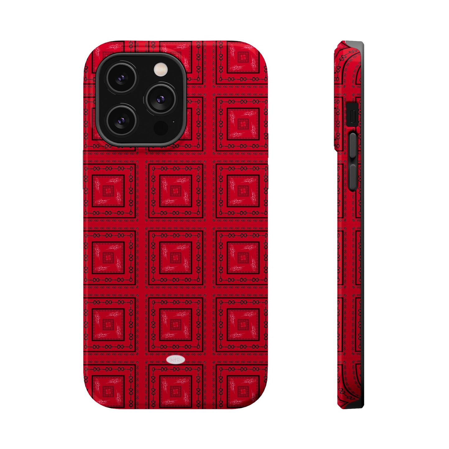 Red & Black Horsebit MagSafe Case