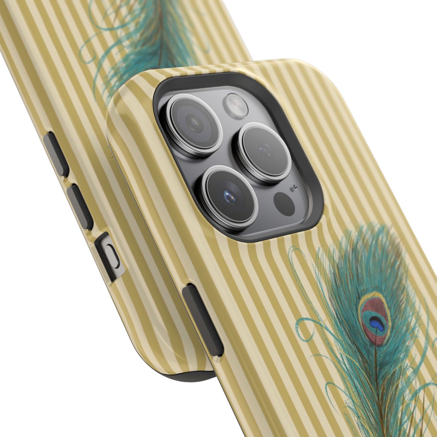 Peacock Feather Mag Safe Case