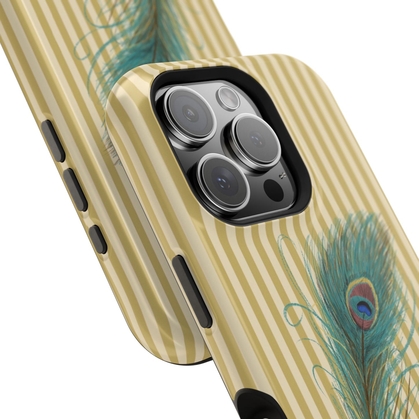 Peacock Feather Mag Safe Case