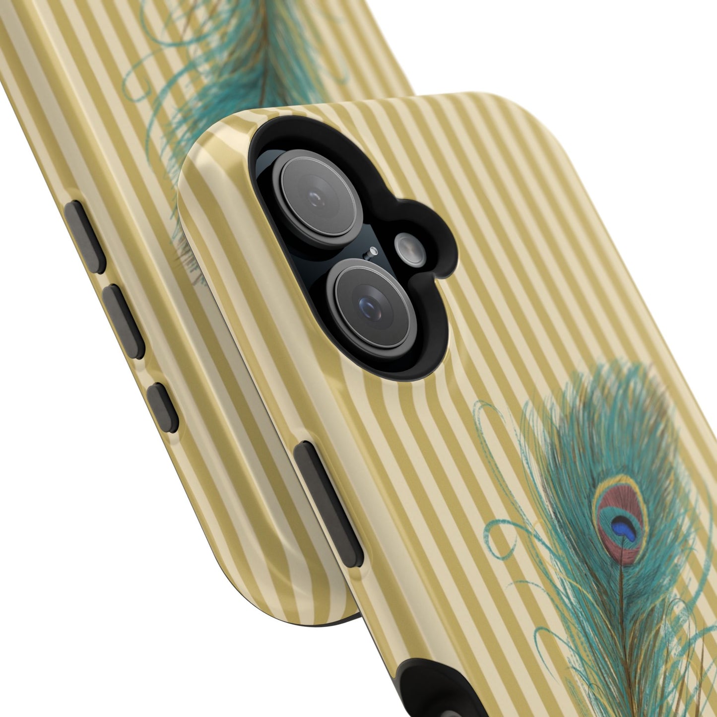 Peacock Feather Mag Safe Case