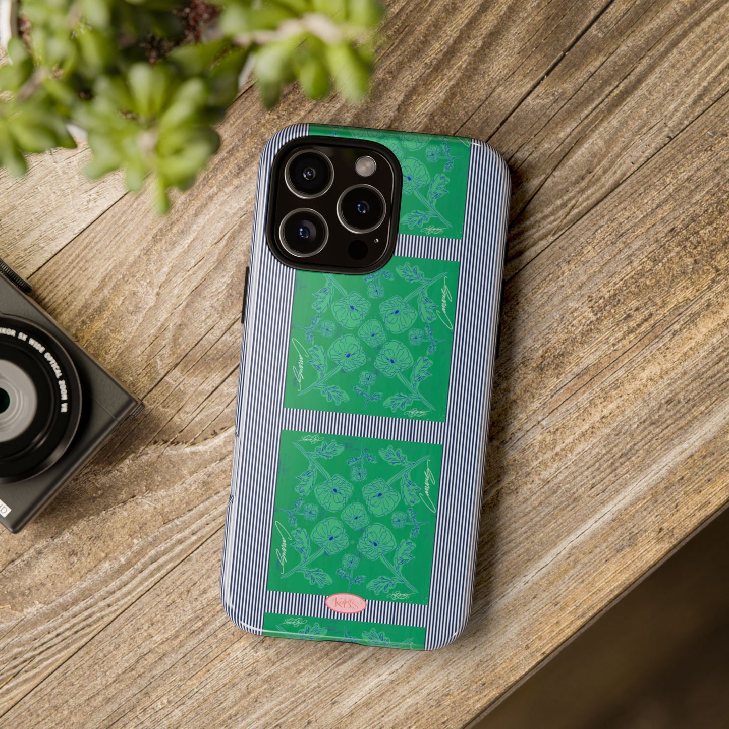 Flora Bloom Scarf Tough Case for iPhone