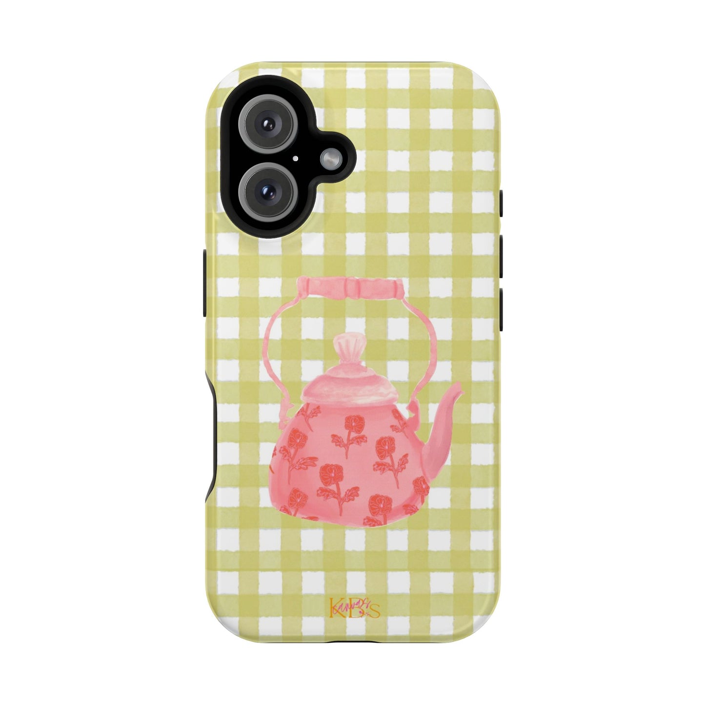 Eclectic Teapot Mag Safe Case - Green