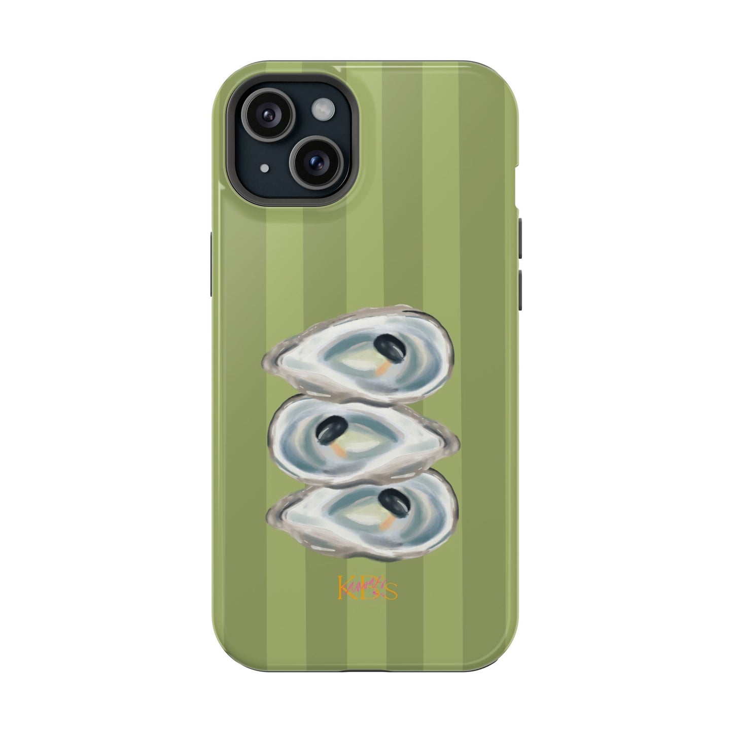 Striped Oyster Mag Safe Case
