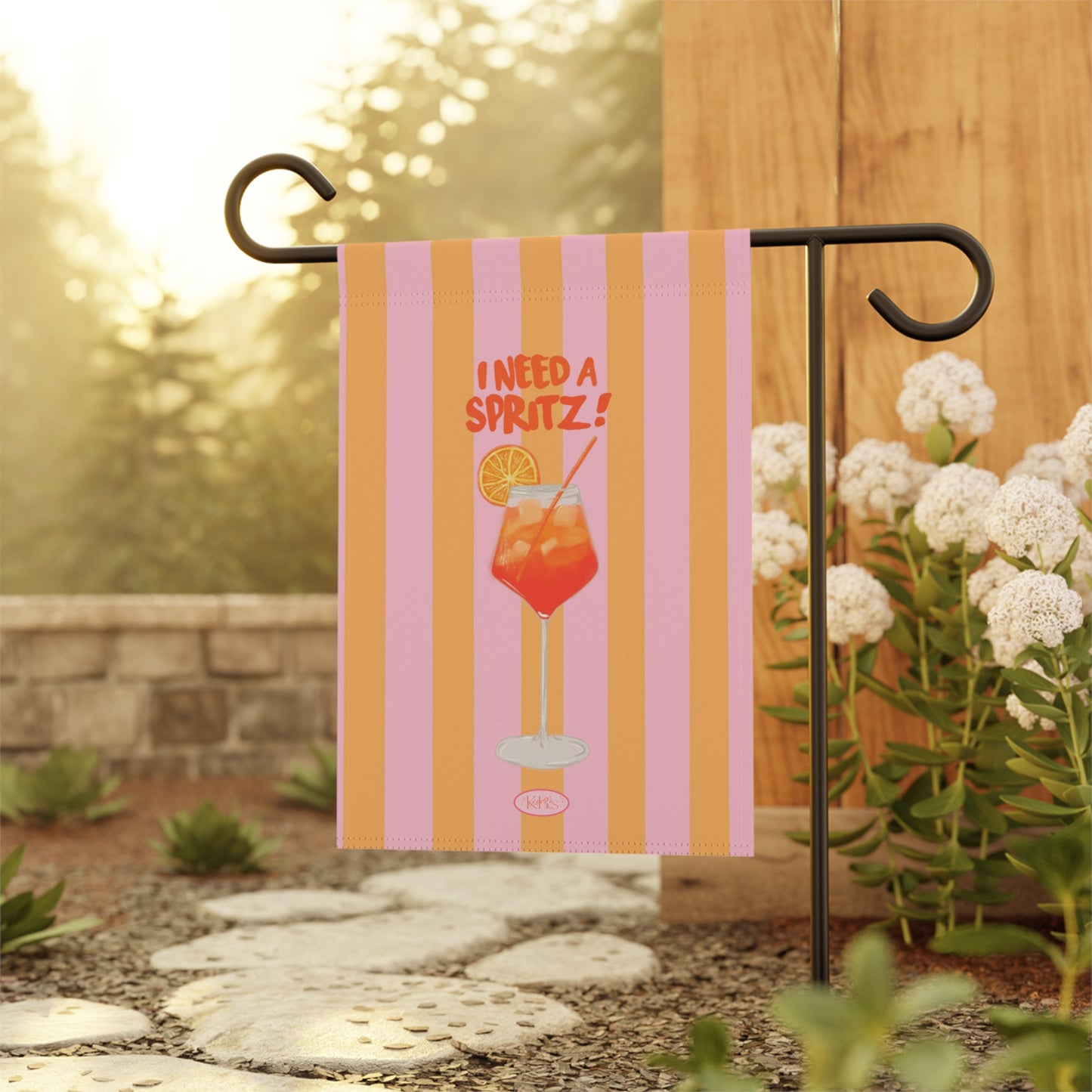 I Need A Spritz! Garden Flag