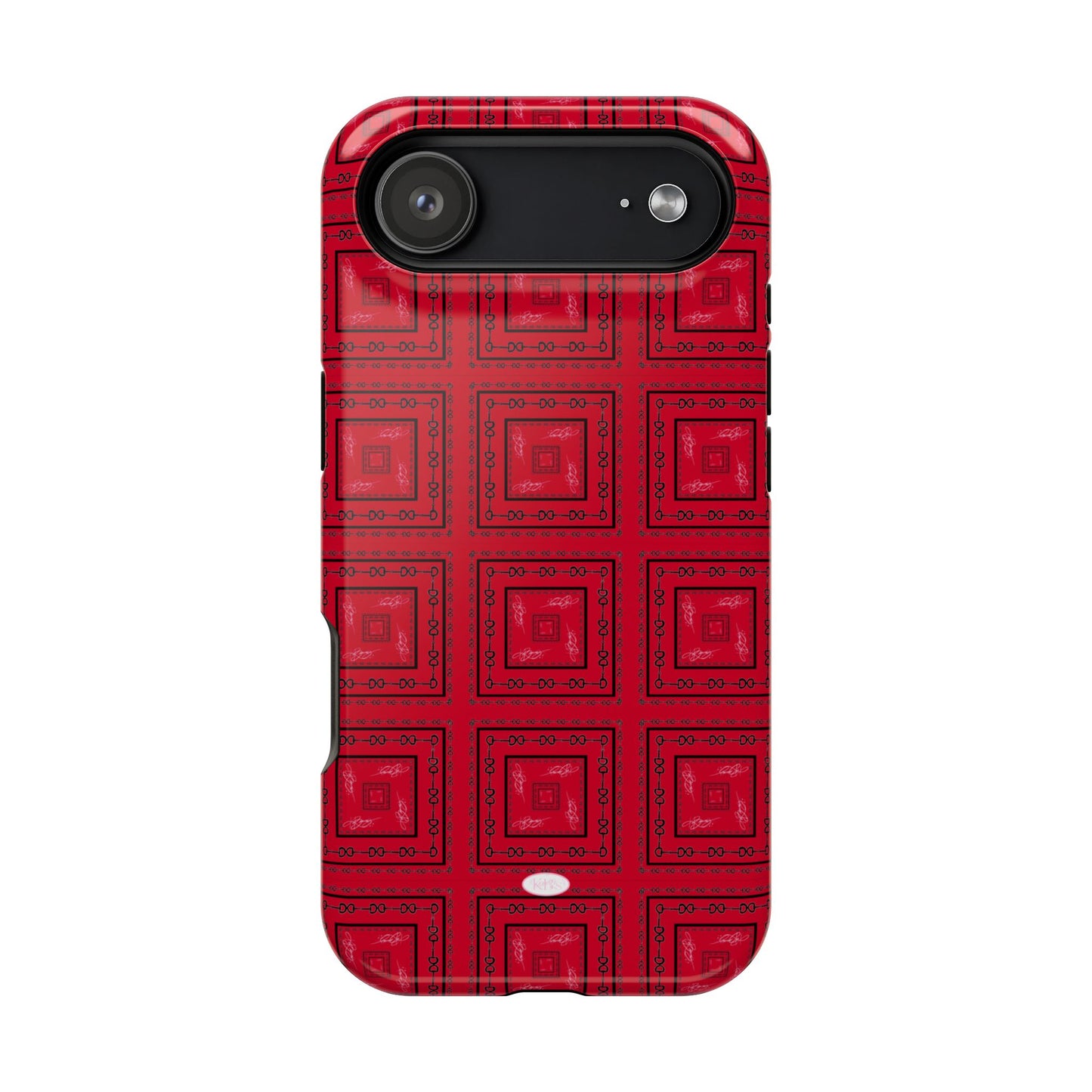 Red & Black Horsebit MagSafe Case