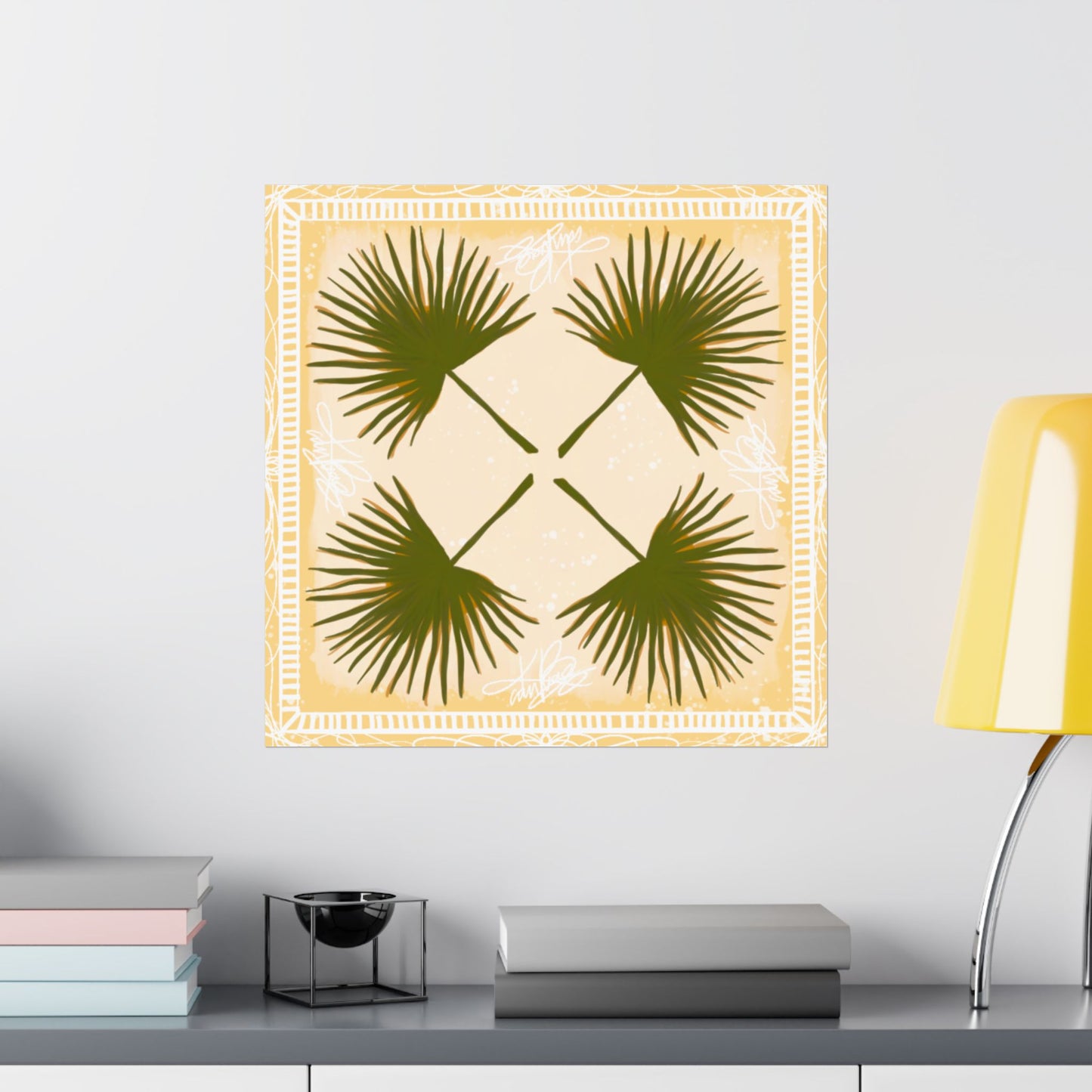 Palmè Scarf Photo Print