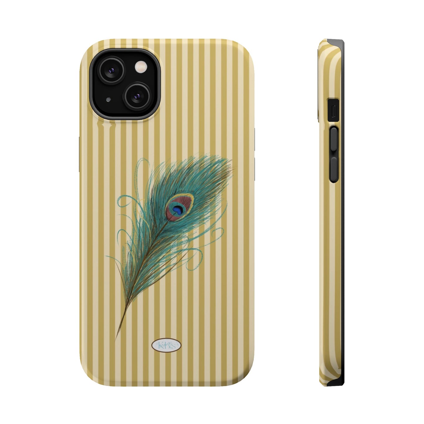 Peacock Feather Mag Safe Case