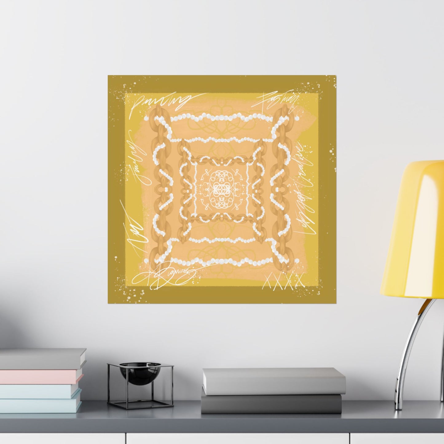 Maison Link Scarf Photo Print