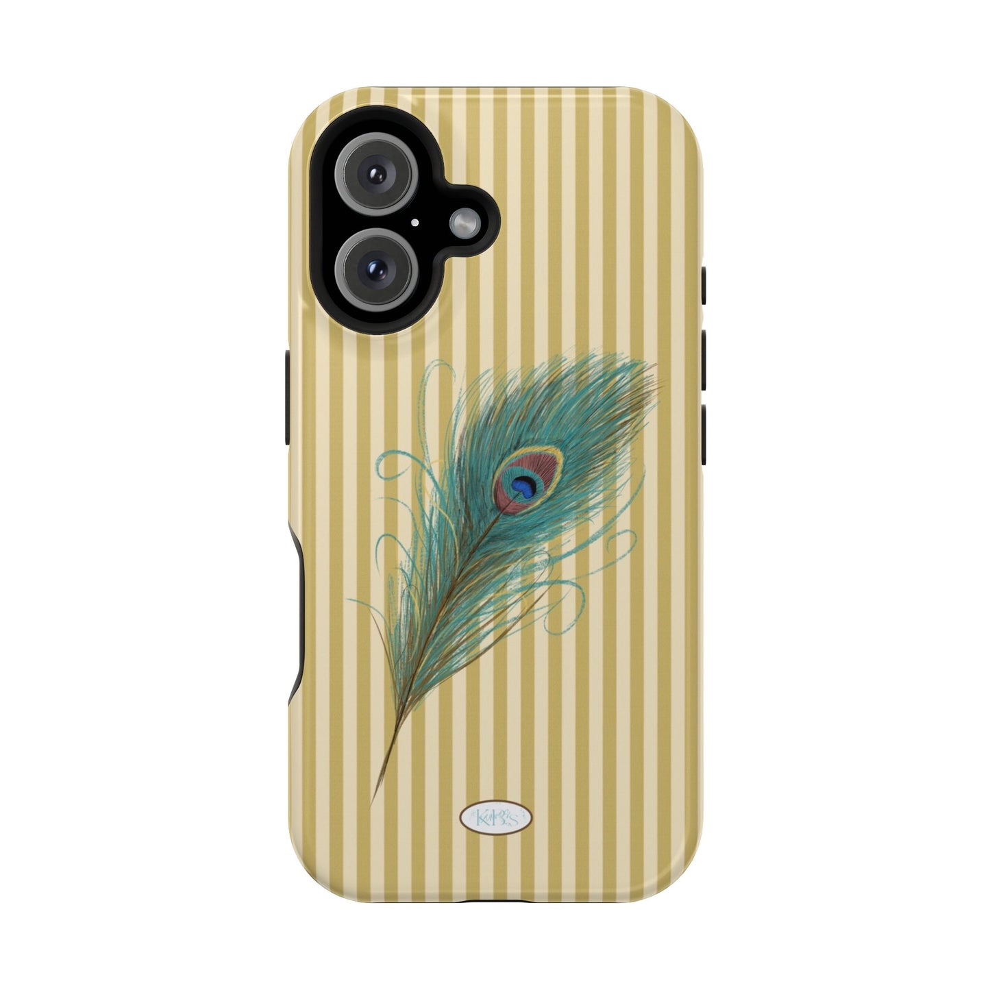 Peacock Feather Mag Safe Case
