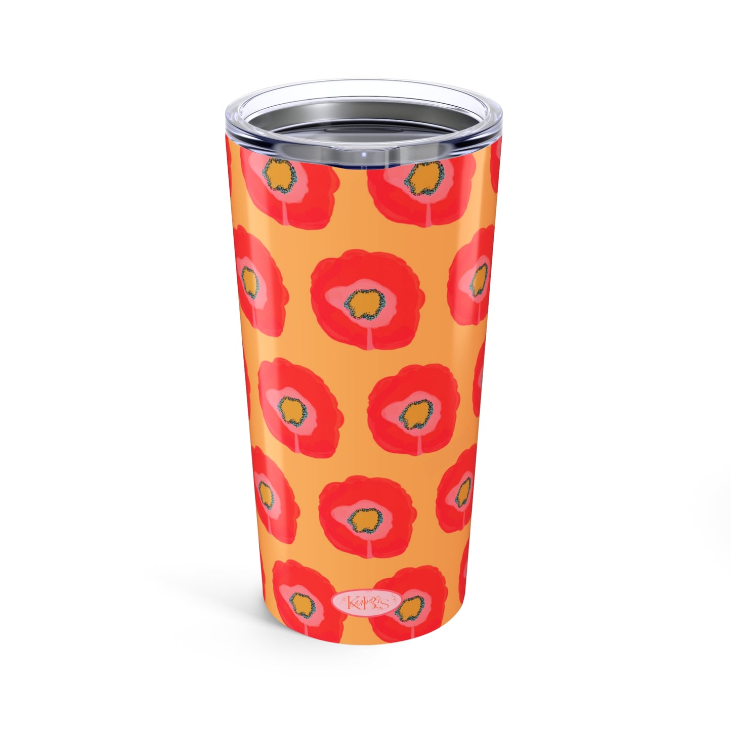 Poppy Fleur Tumbler 20oz
