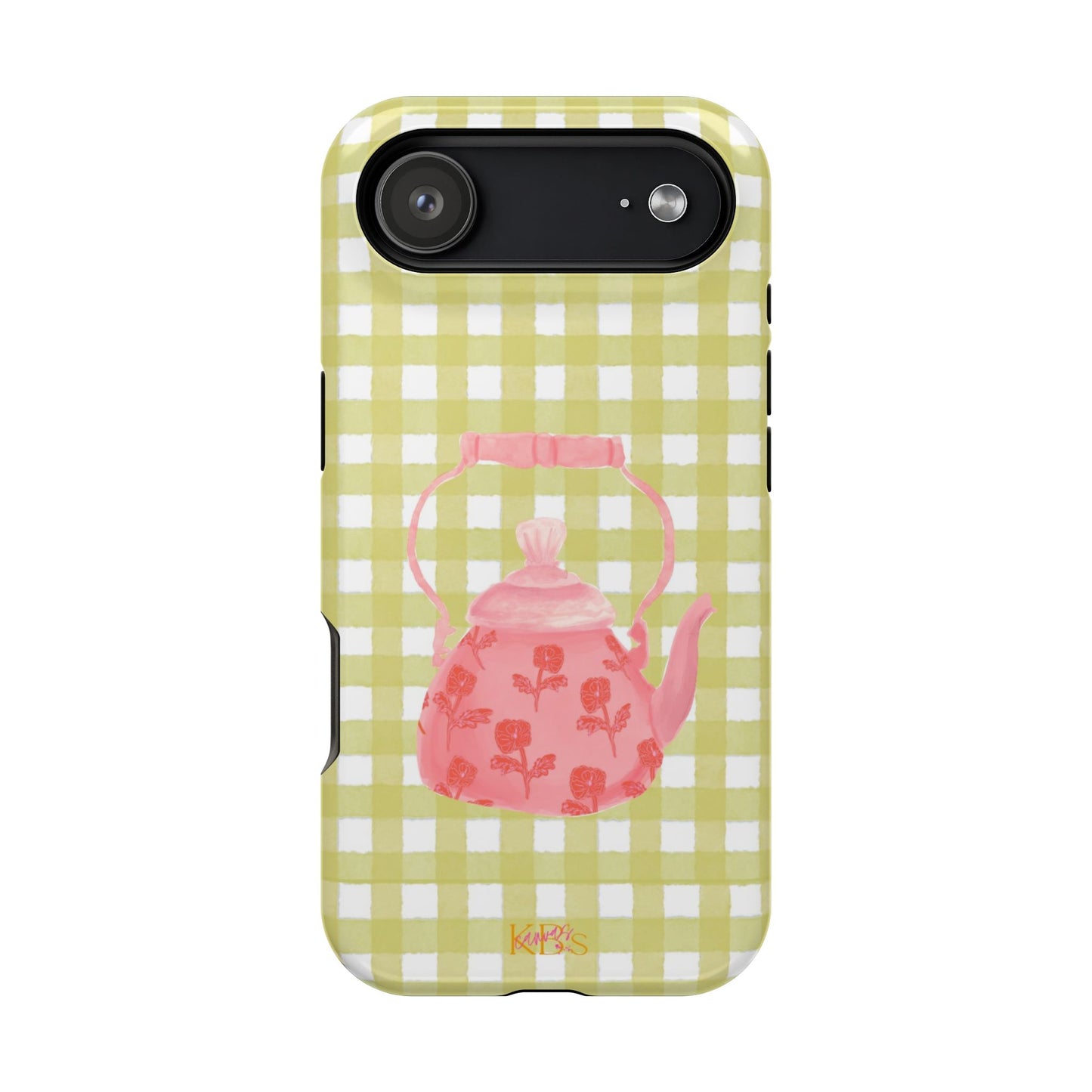 Eclectic Teapot Mag Safe Case - Green