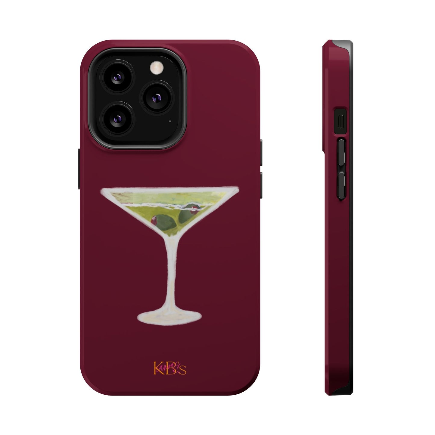 Maroon Martini Mag Safe Case
