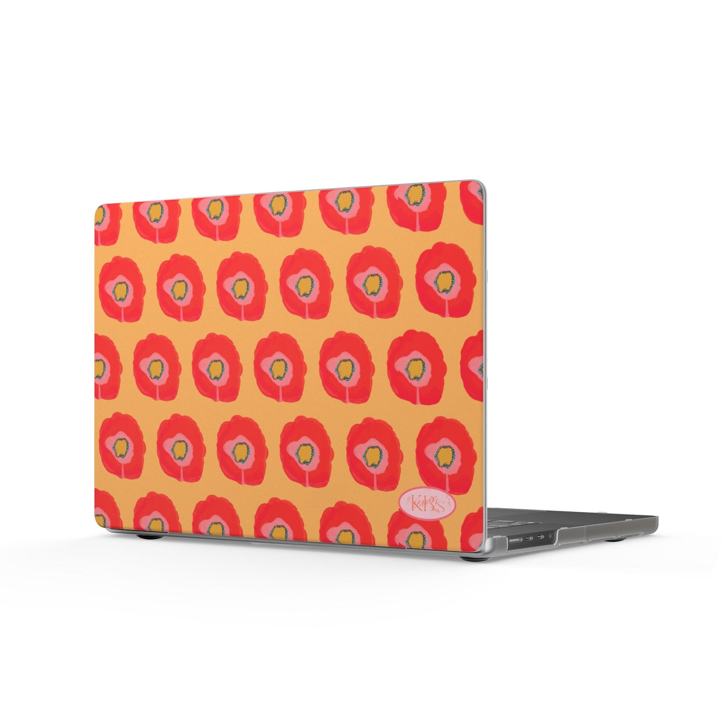 Poppy Fleur MacBook Case