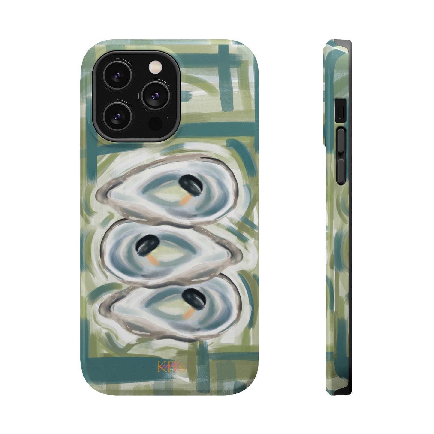 Abstract Oyster Mag Safe Case