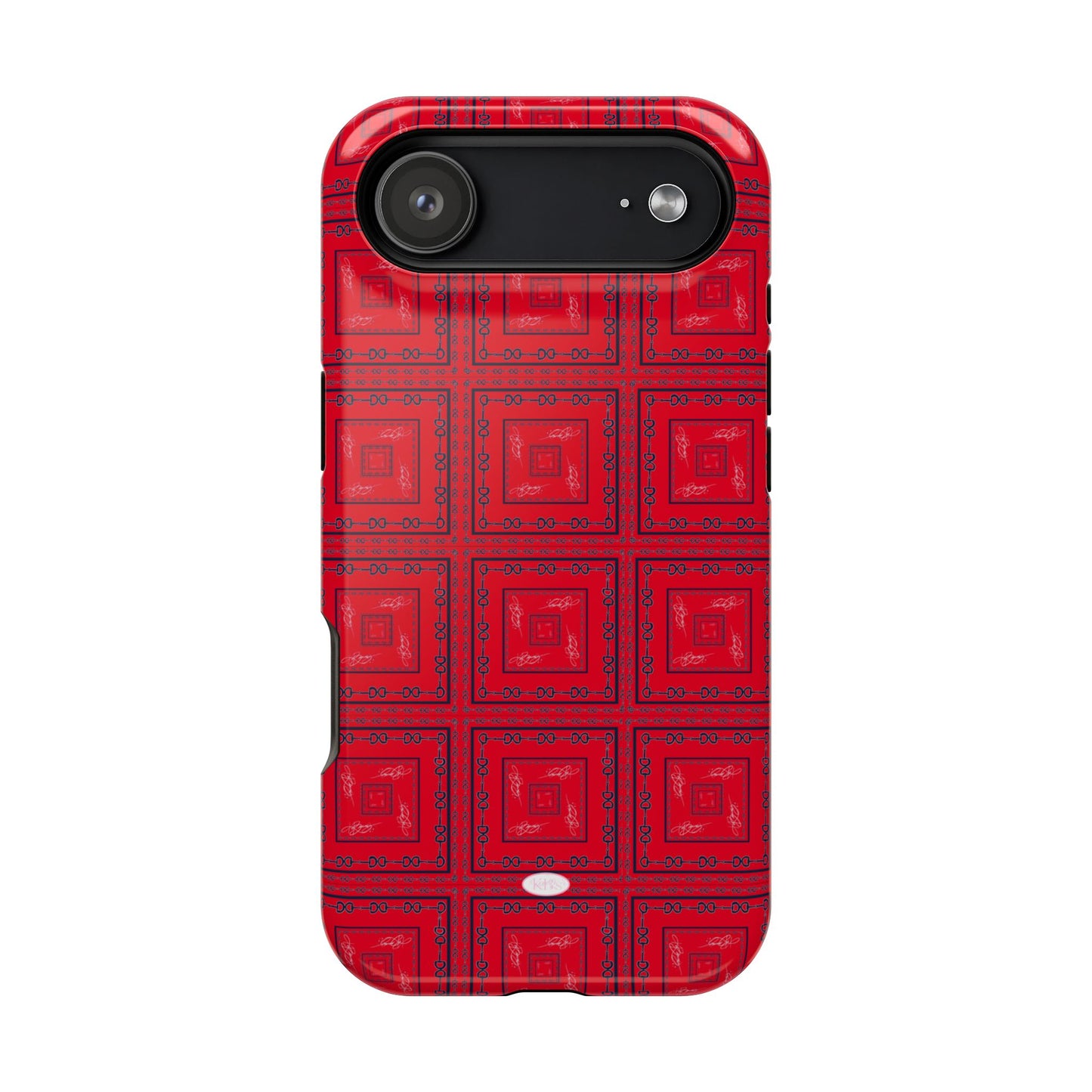 Red & Blue Horsebit MagSafe Case