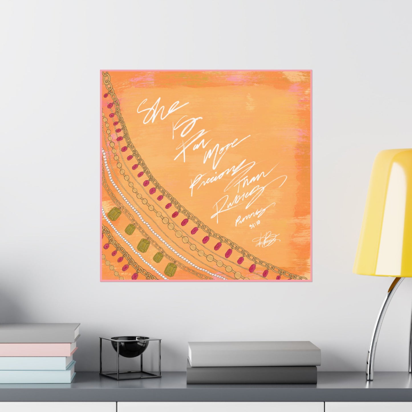 Proverbs 31 Scarf Photo Print