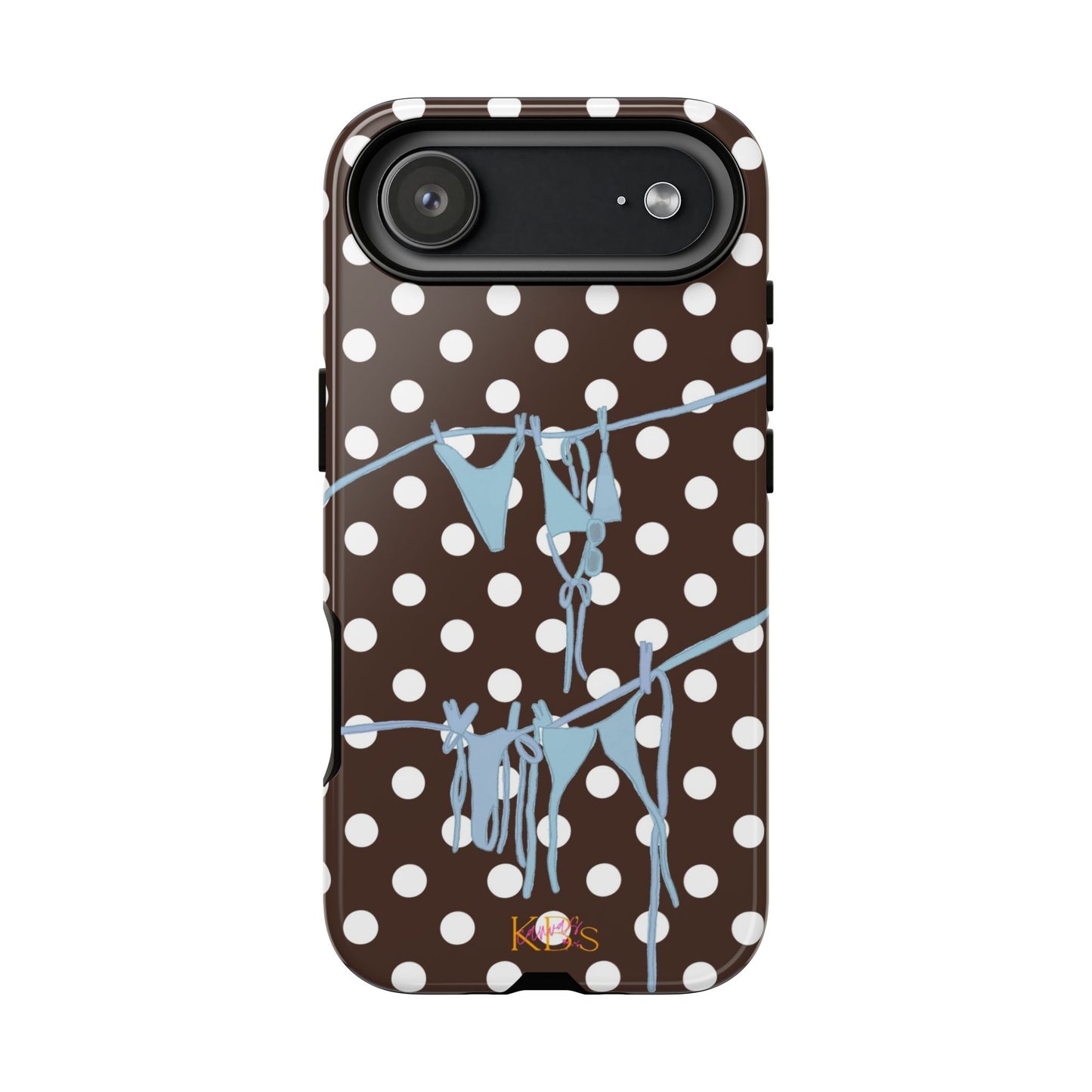 Brown Polka Dot Bikini Tough Case
