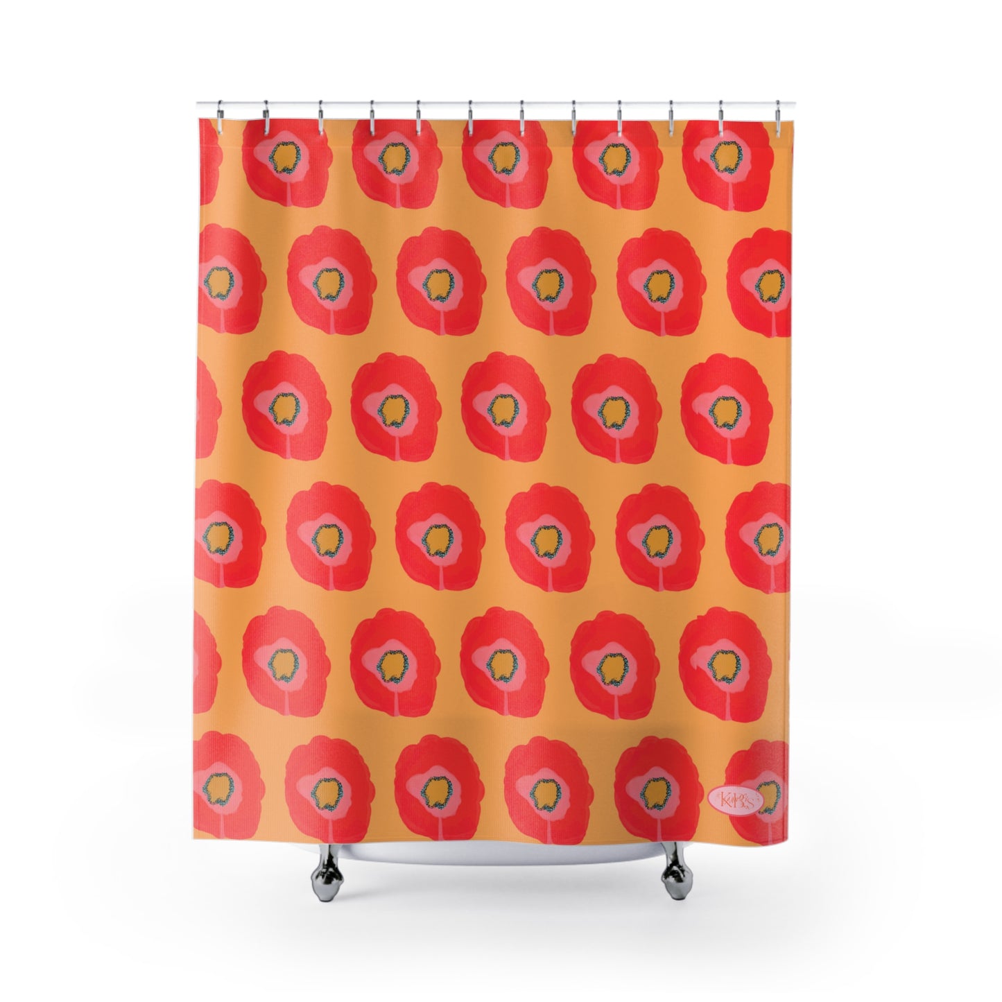 Poppy Fleur Shower Curtain