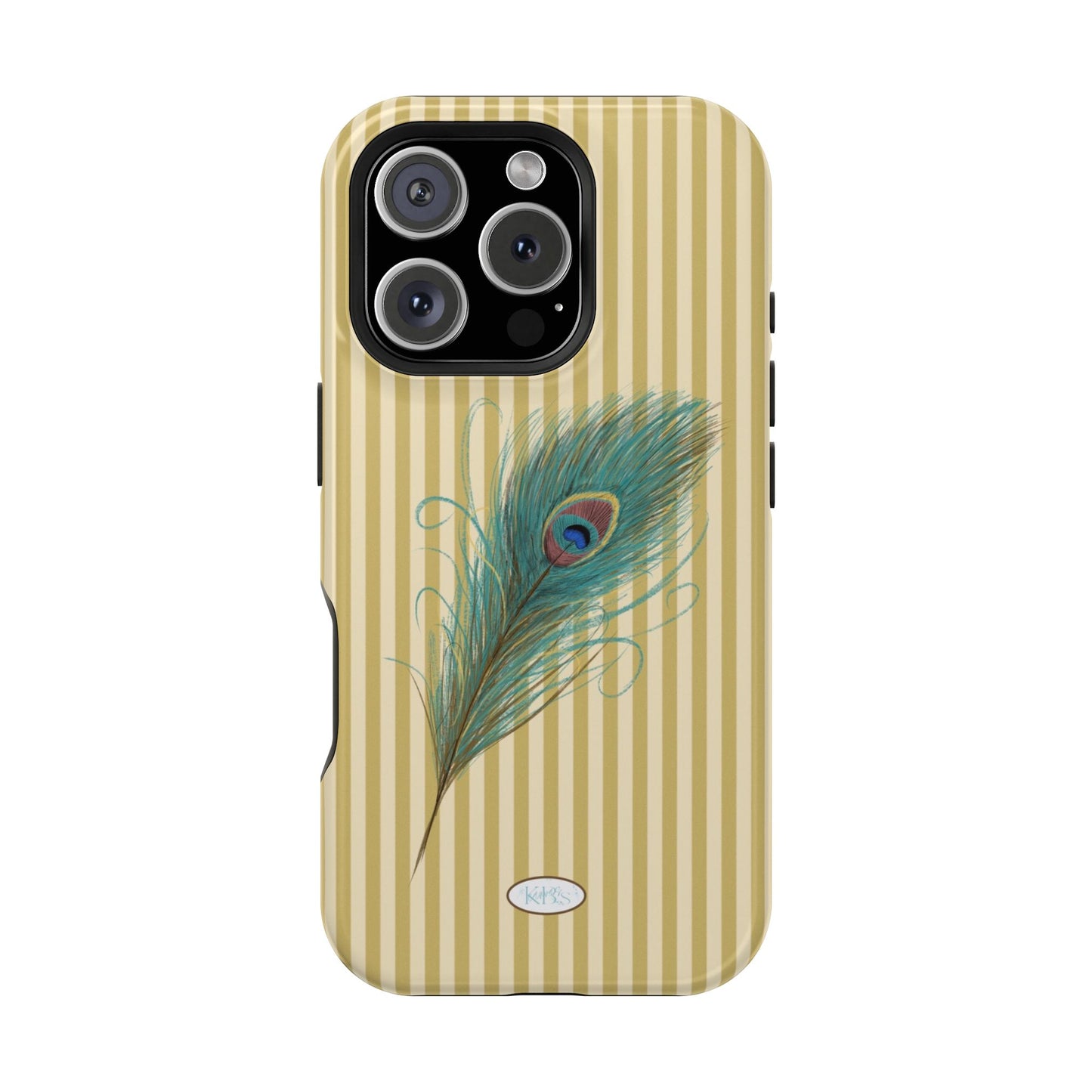 Peacock Feather Mag Safe Case