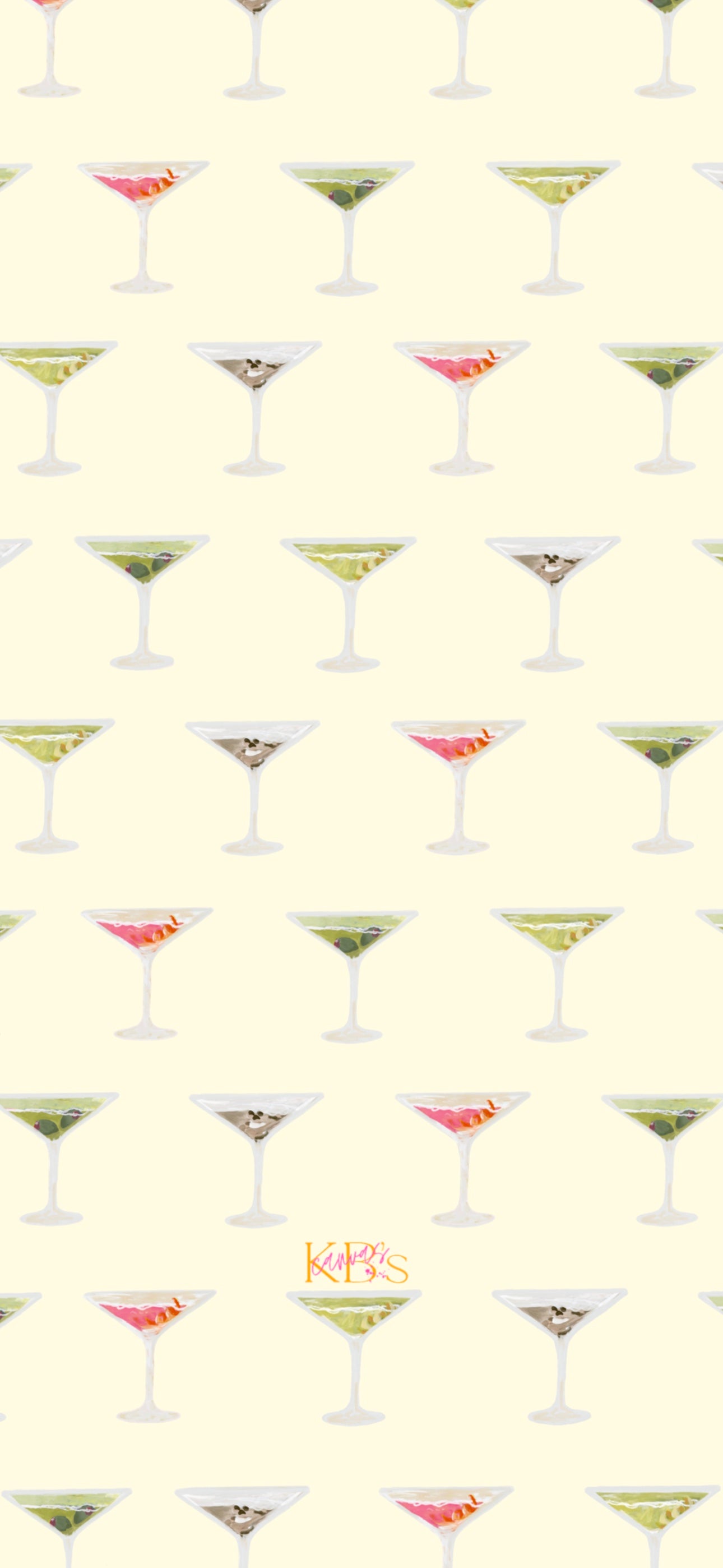 Martini Collection Wallpaper