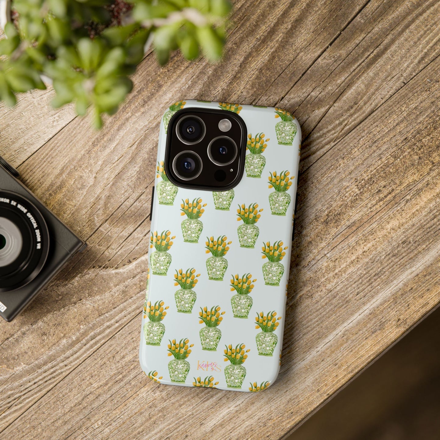 Tulip Haus Pattern Tough Case