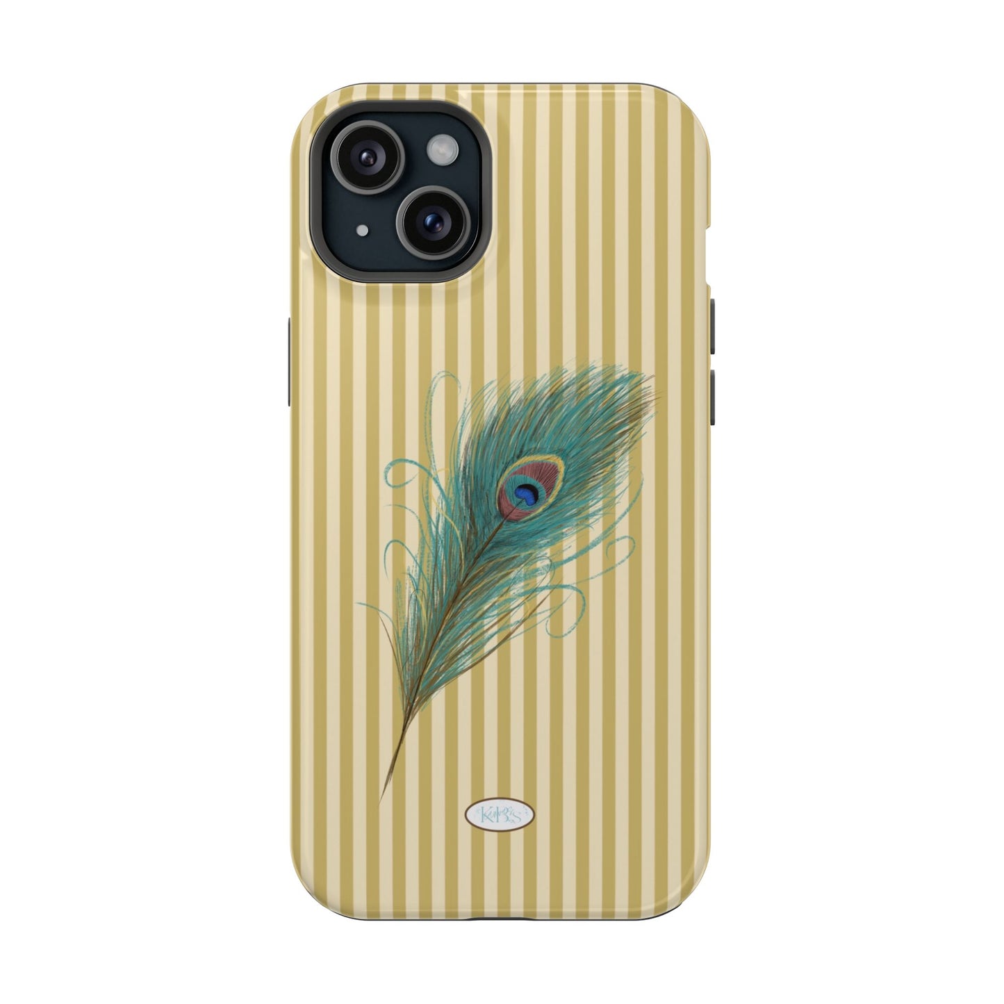 Peacock Feather Mag Safe Case