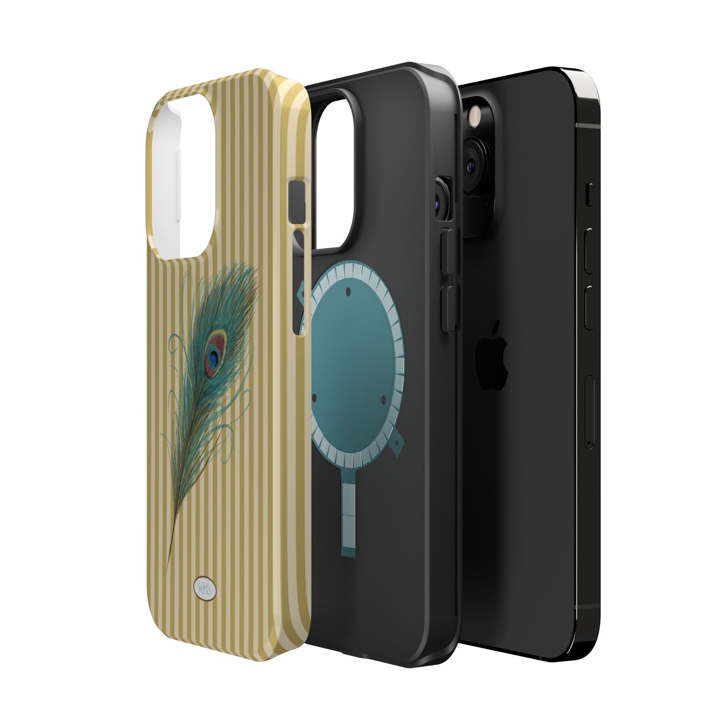 Peacock Feather Mag Safe Case
