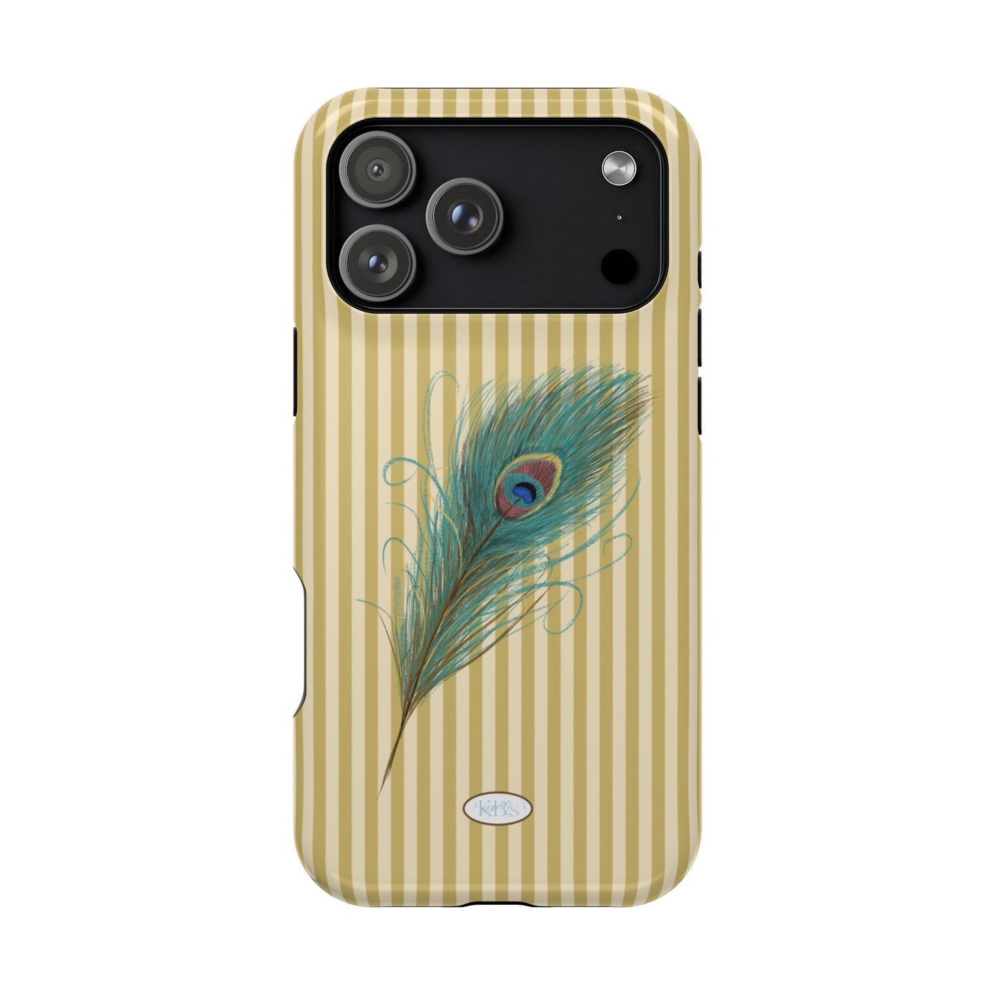 Peacock Feather Mag Safe Case