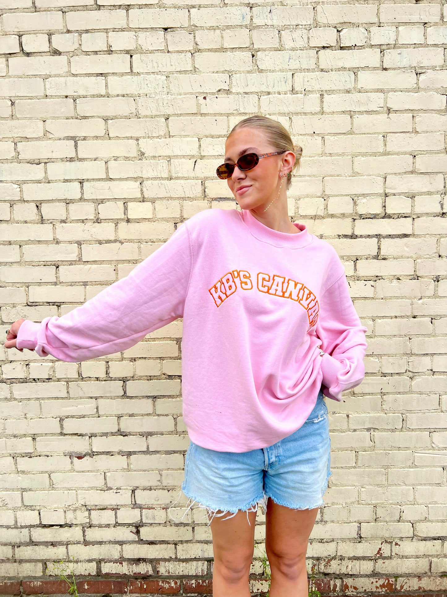 KB’s Canvas Oversized Mockneck