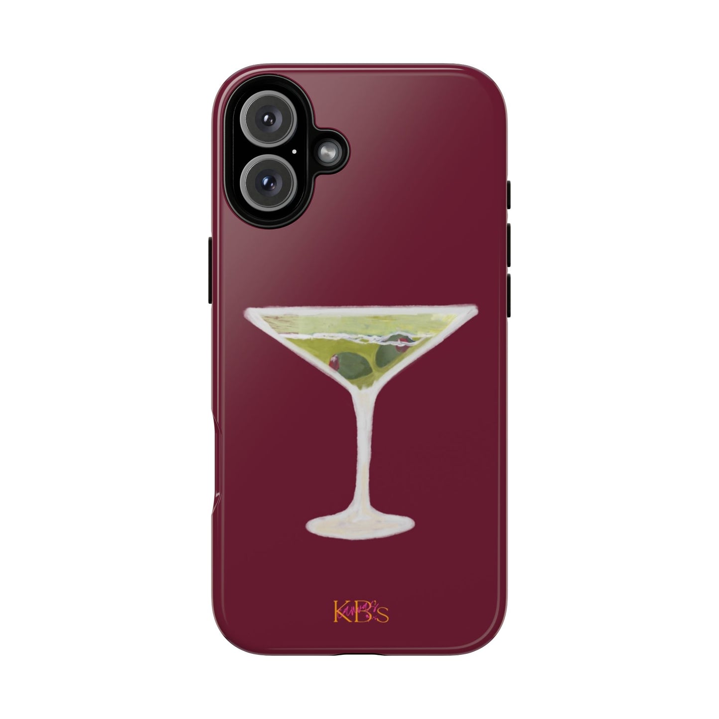 Maroon Martini Tough Case