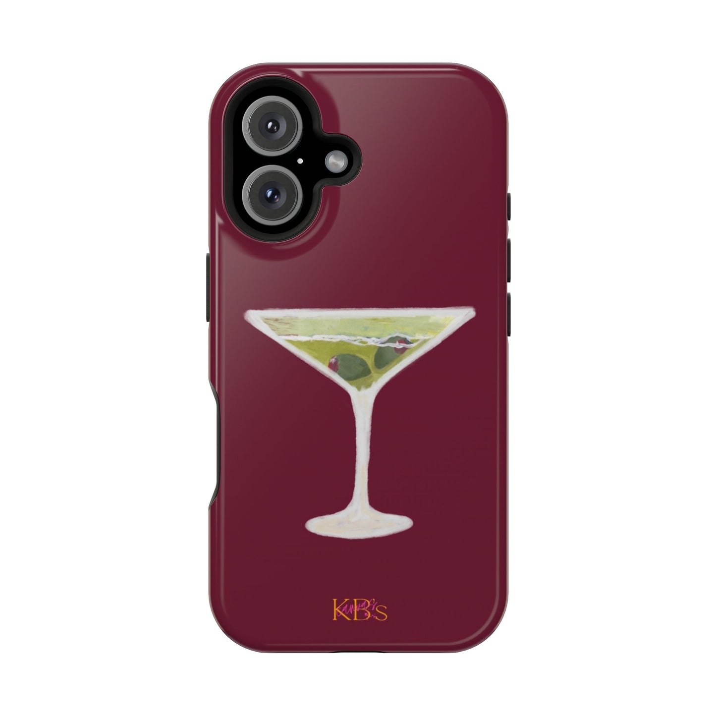 Maroon Martini Mag Safe Case
