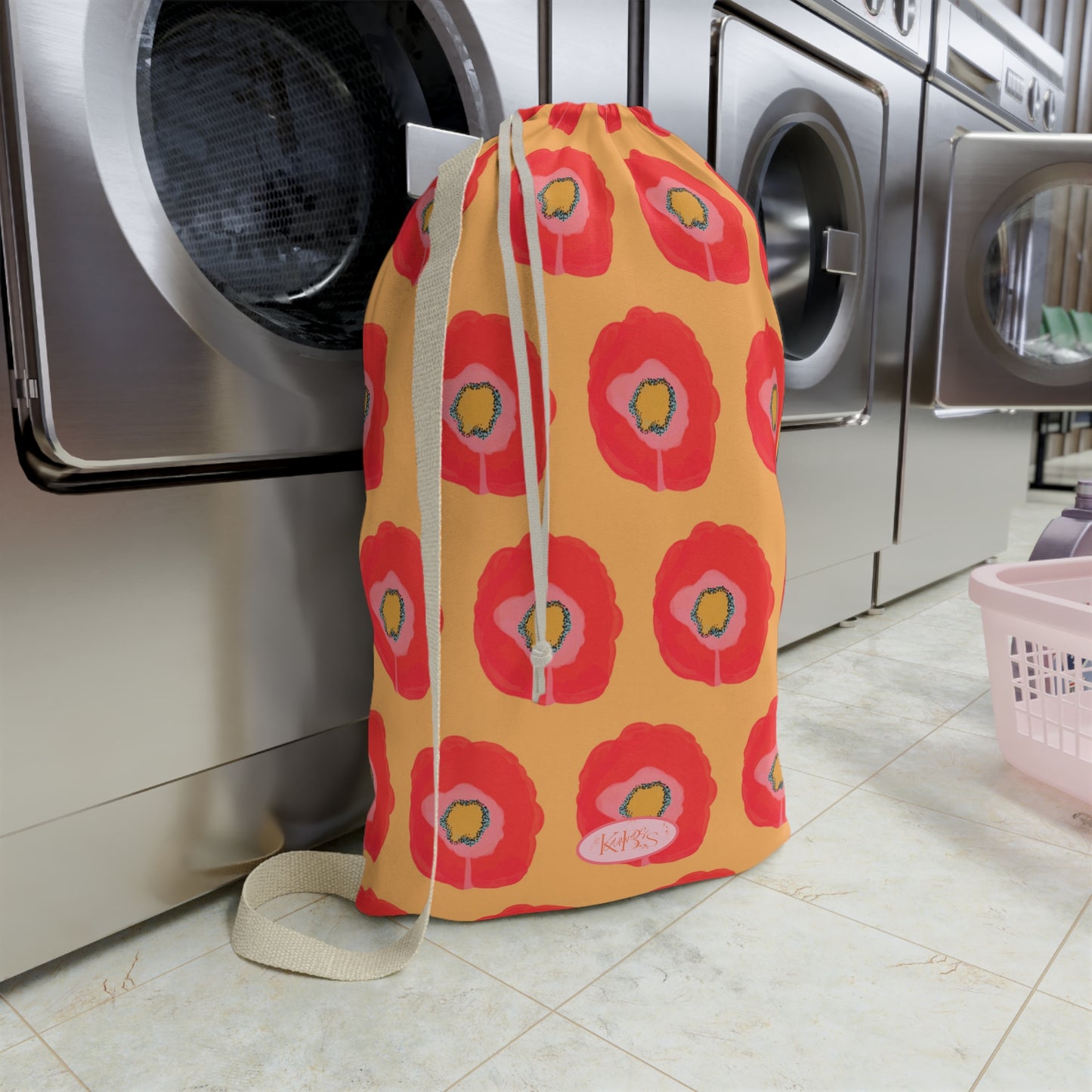Poppy Fleur Laundry Bag