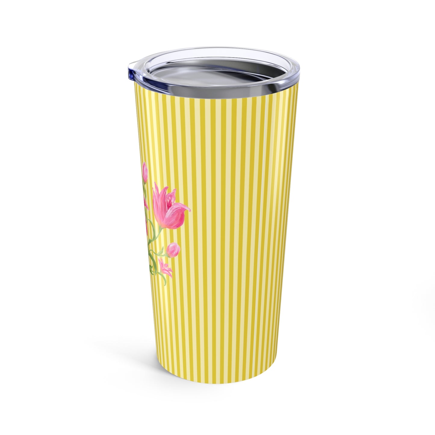 Lily Bloom Tumbler - Yellow