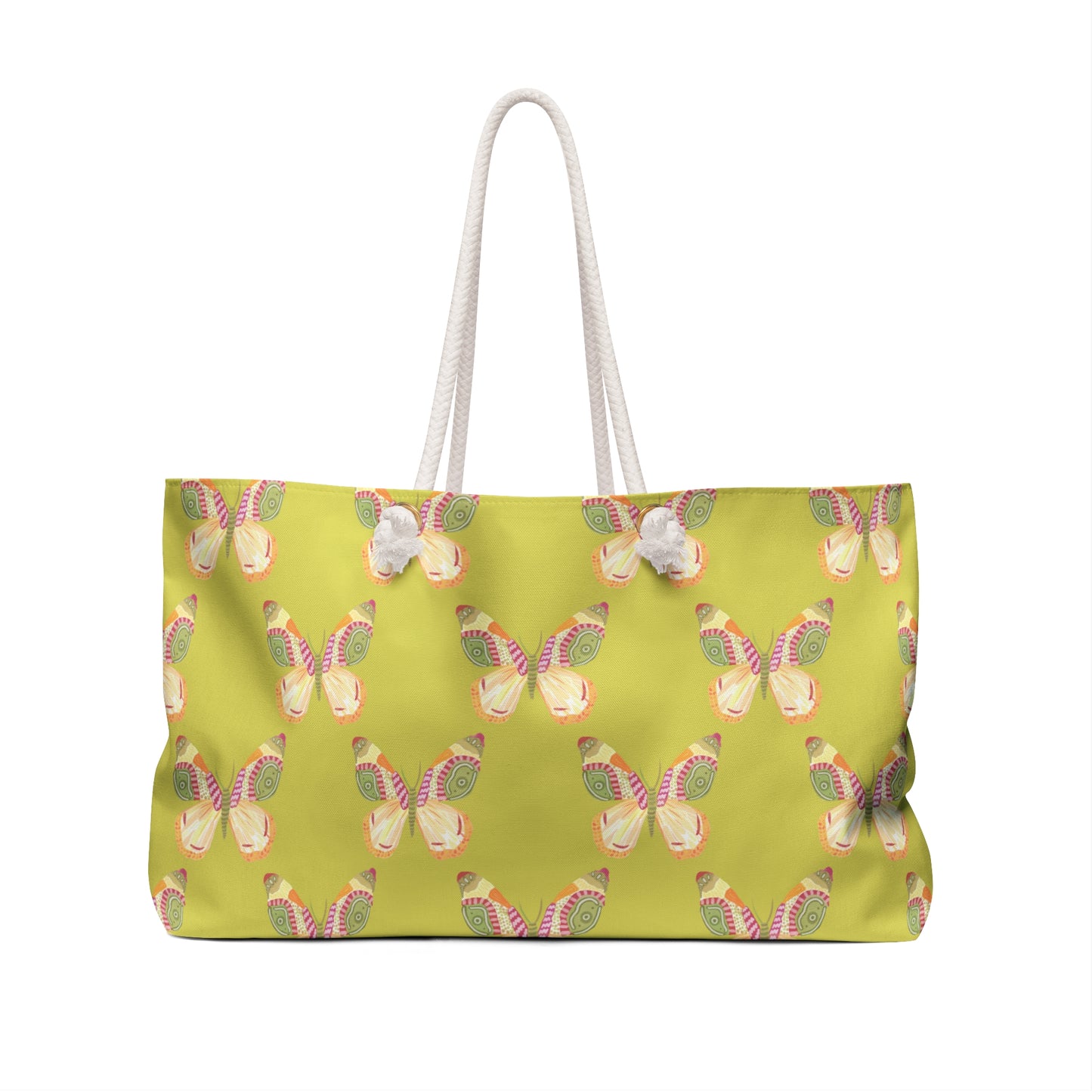 Flutter Pattern Weekender Bag - Green