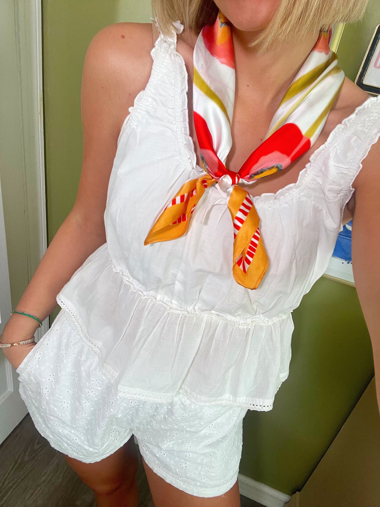 POPPY FLEUR SCARF WHOLESALE