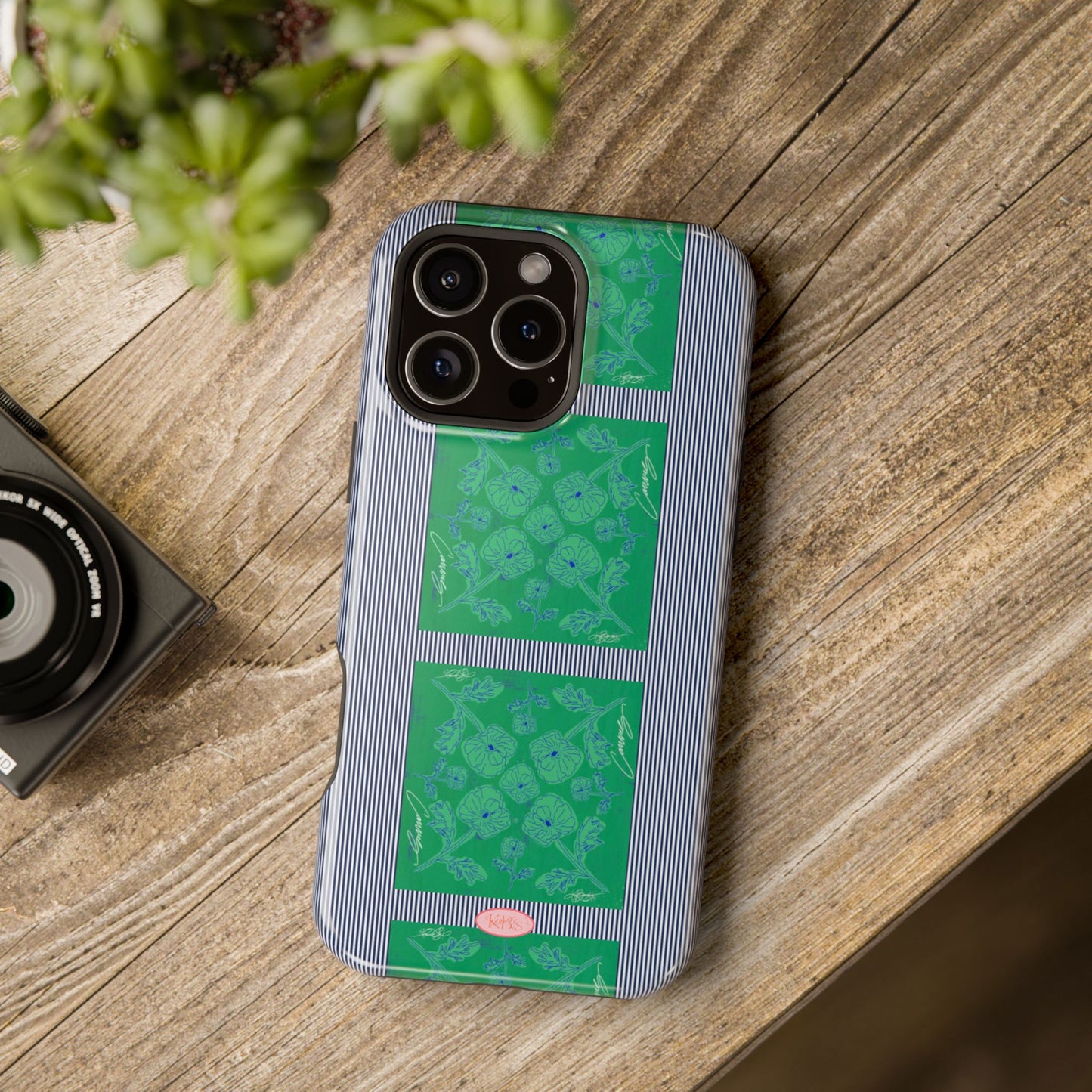 Flora Bloom Scarf Mag Safe Case for iPhone