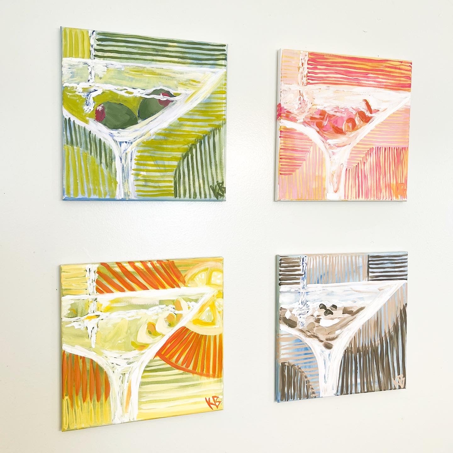 Martini Collection - 12x12