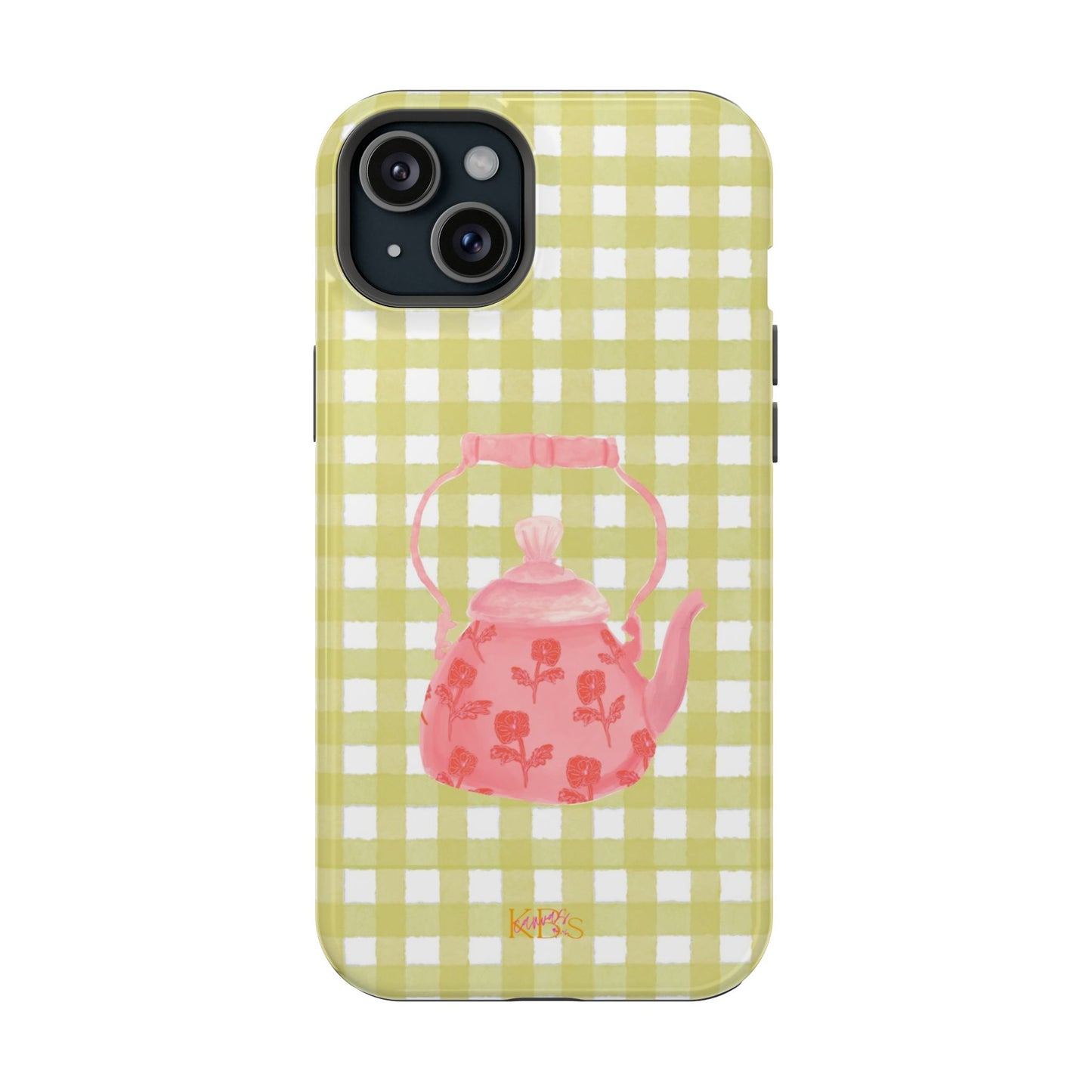 Eclectic Teapot Mag Safe Case - Green