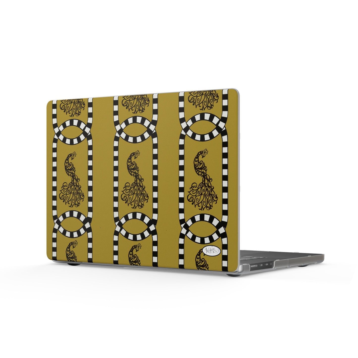 Feathered Stripe MacBook Case