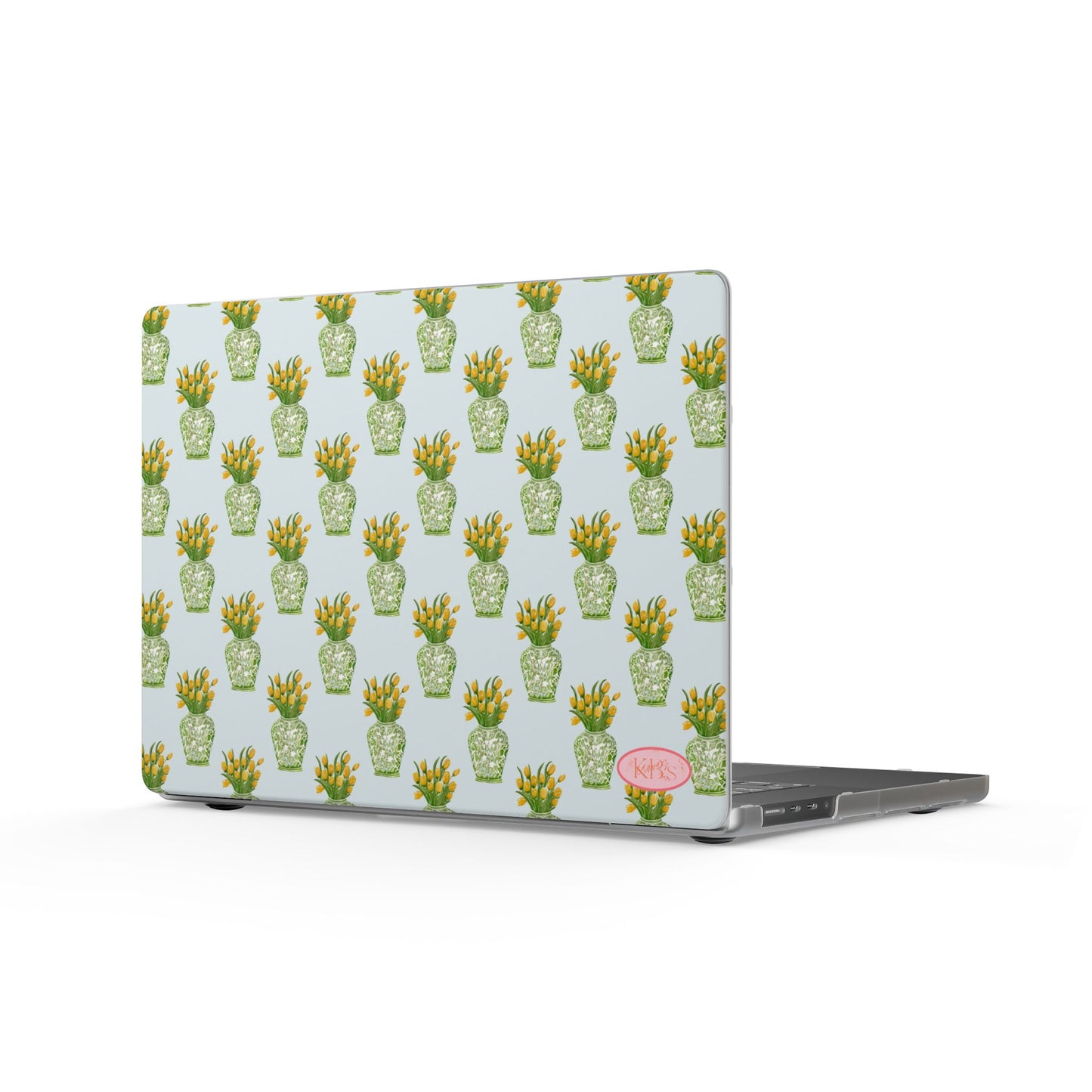 Tulip Haus Pattern MacBook Case