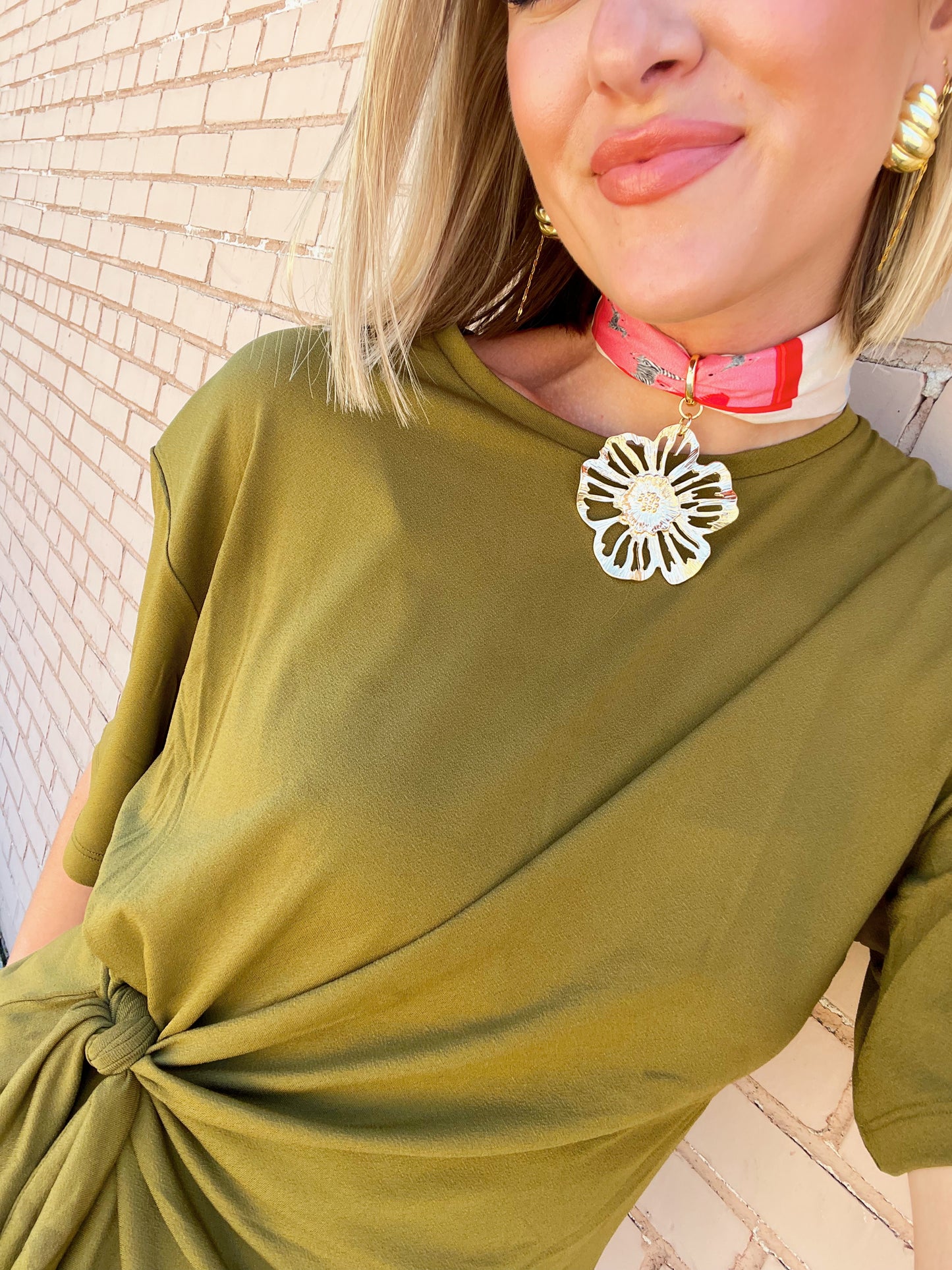 Fleur Scarf Charm