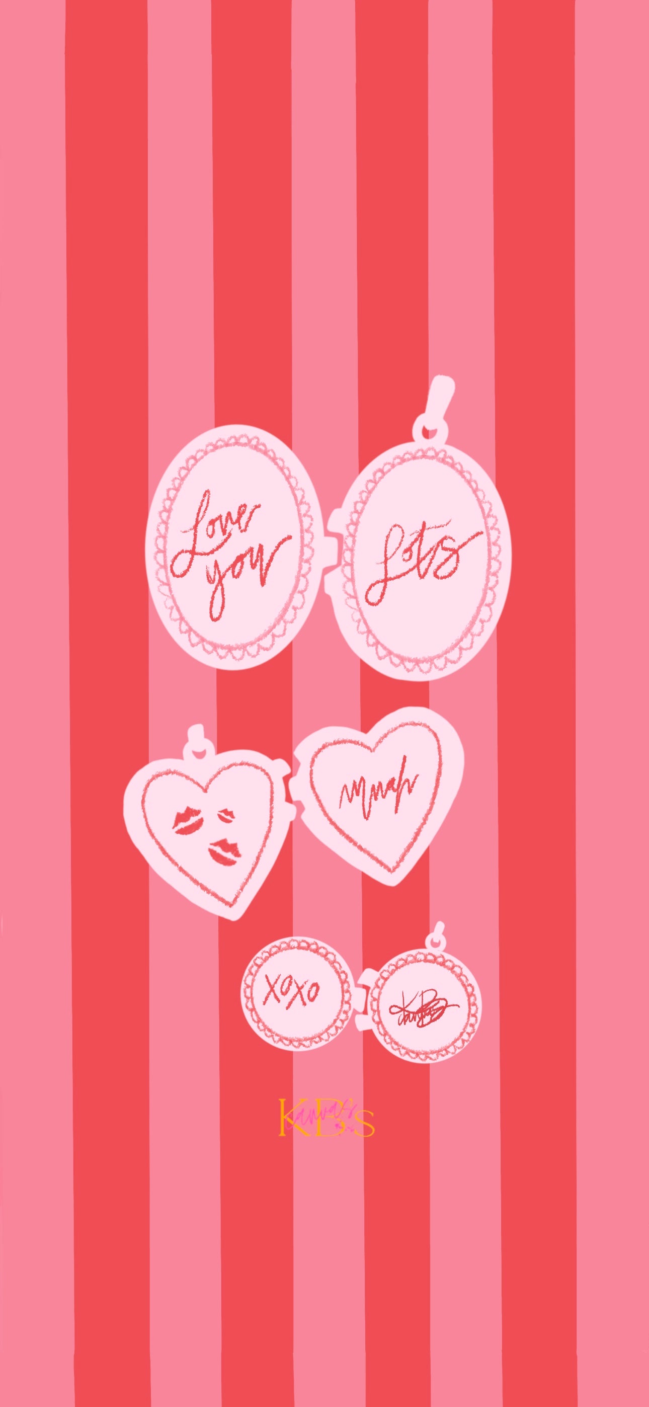 Love Locket Wallpaper