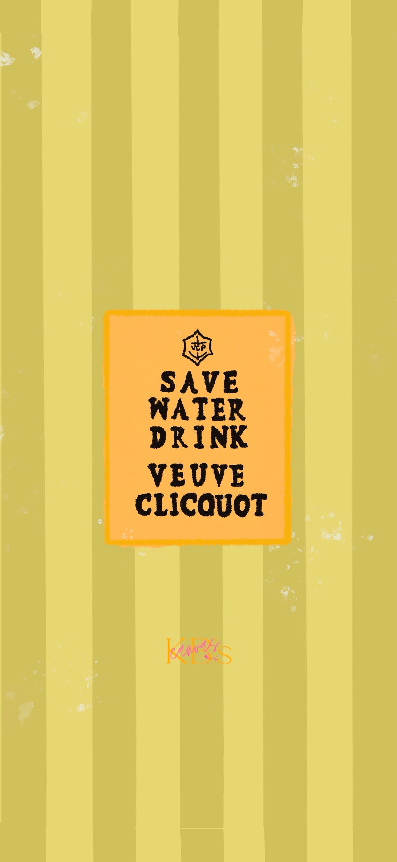 Drink Veuve Wallpaper