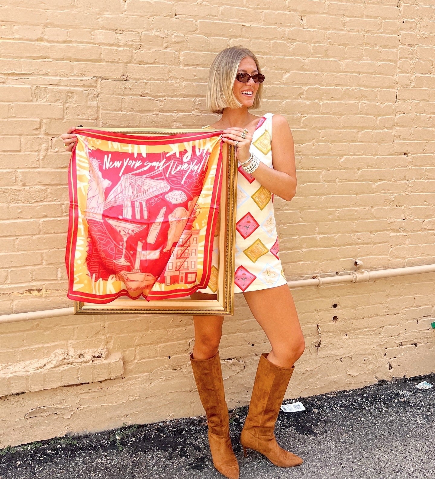 NY SAID I LOVE U SCARF WHOLESALE